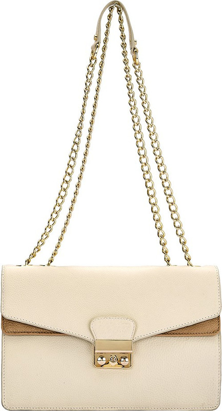 eske White Sling Bag
