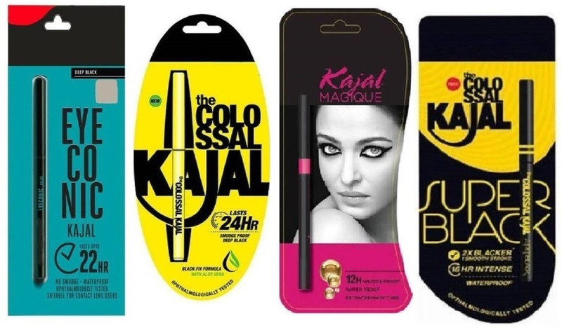 lugozzi kajal,colossal kajal,paris kajal,super black with eyeless (0.35g)(black, 0.35 g)