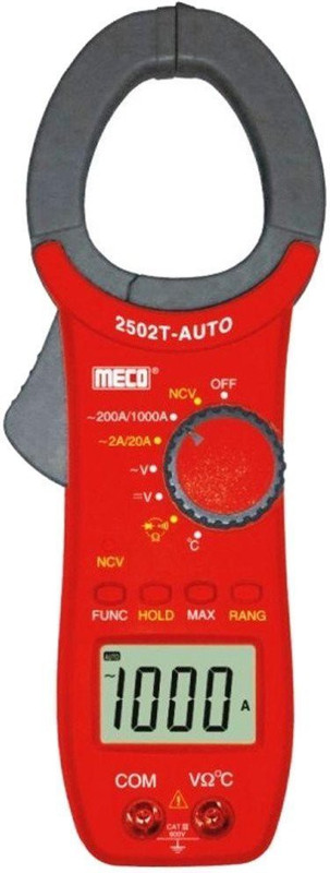 Meco MECODMM830L Digital Multimeter(Yellow, Black 2000 Counts)