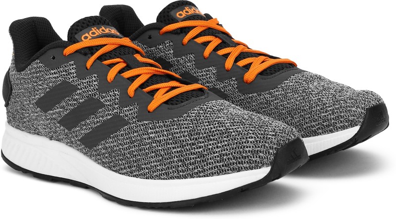 adidas men grey running shoes
