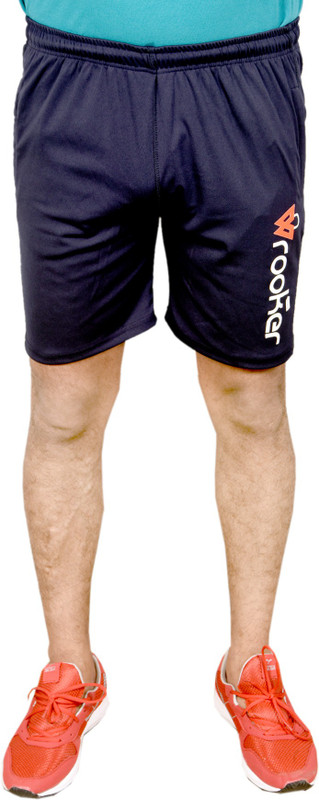 wrooker Solid Men Blue Sports Shorts, Regular Shorts, Running Shorts, Cycling Shorts, Night Shorts, Gym Shorts, Boxer Shorts, Regular Shorts