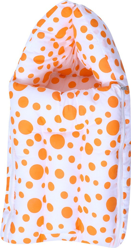 Miss & Chief Baby Sleeping Bag With Mattress Sleeping Bag(Orange)