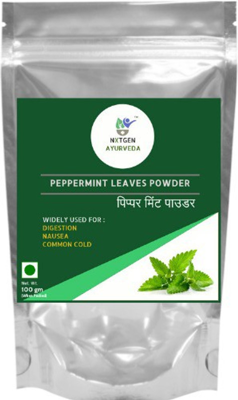 nxtgen ayurveda Peppermint Leaves Powder Pure - 100 gms(100 g)