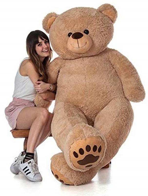 VEERA SOFT LIGHT-TEDDYBEAR - 8 cm(Lightbrownish)