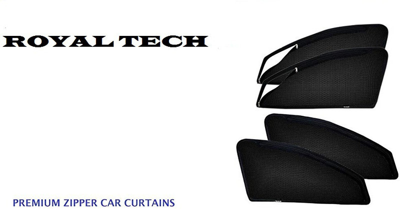 royal tech Side Window Sun Shade For Maruti Suzuki Swift(Black)