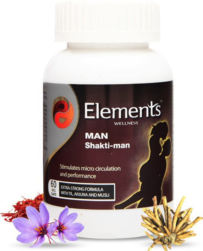 ELEMENTS WELLNESS Man Shakti Man(60 No)