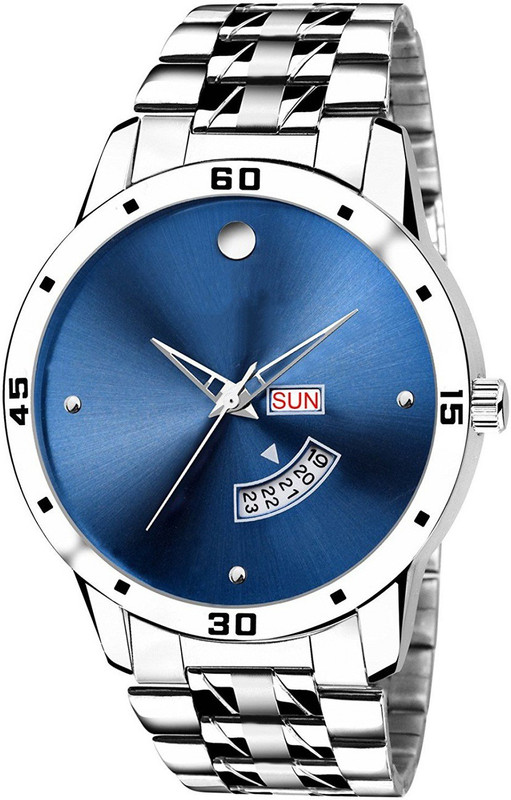 attach Men_008 Black New Arrival Day And Date Functioning Watch For Boys Analog Watch – For Men Analog Watch  - For Men