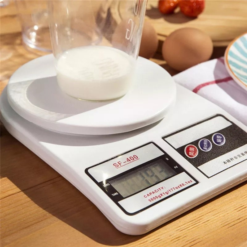 dingbang electronic digital lcd screen kitchen scale Weighing Scale(White)