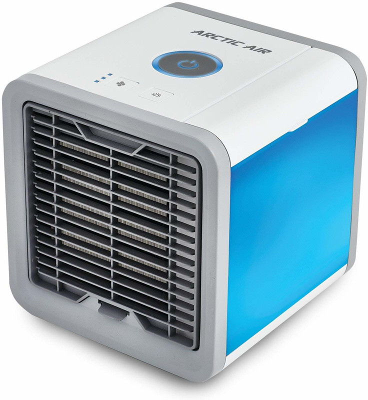 Ribber Air Portable cooler 3 in 1 Conditioner Humidifier Purifier Mini Room Cooler Room/Personal Air Cooler(Multicolor, 1 Litres)