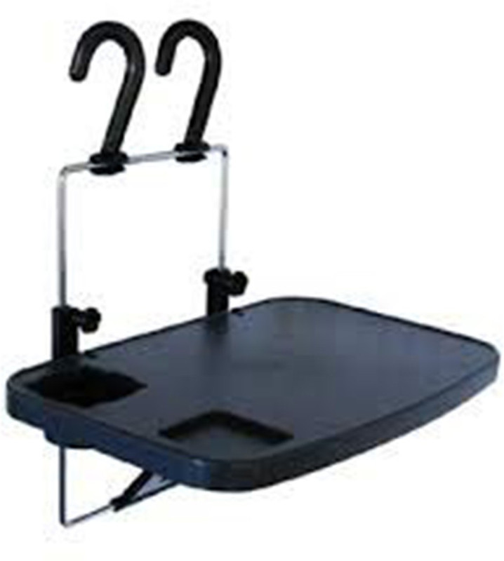 rtex 11082 Multipurpose Car Laptop & Food Meal Tray - Black Cup Holder Car Tray Table