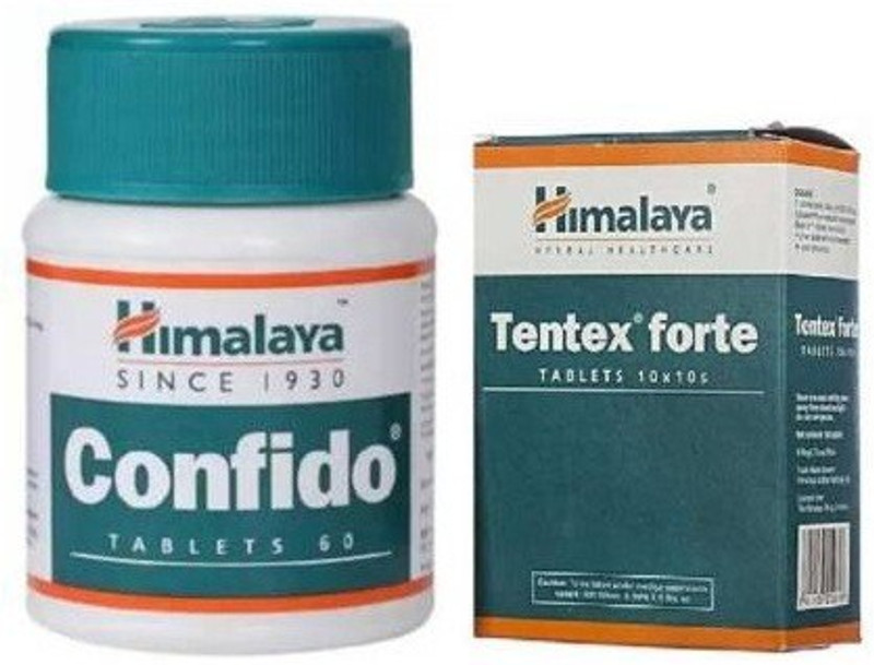 Tentex Forte Vs Confido In Hindi Himalaya Tentex Forte + Confido(2 Items in the set)- Buy Online in