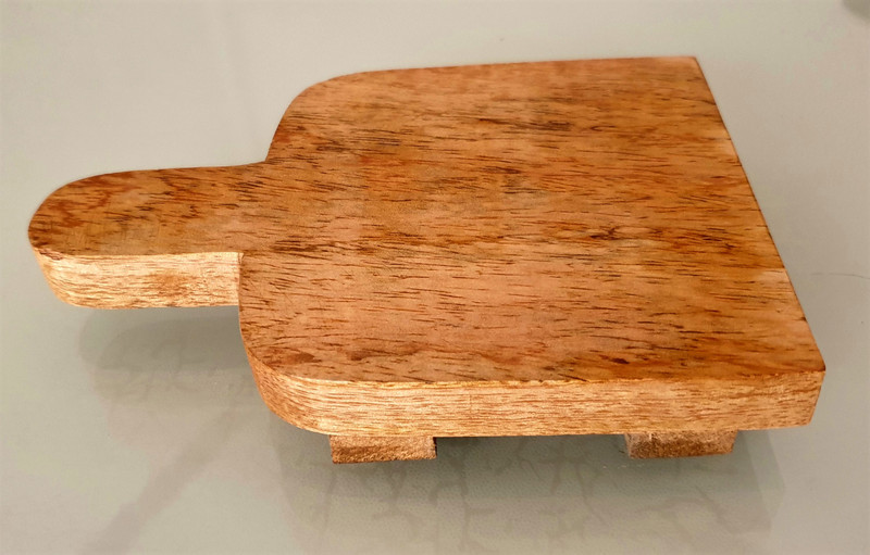 wood craft india wooden chopping Board Wooden Cutting Board(Brown Pack of 1)