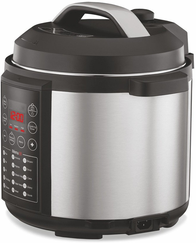 Buy Preethi Touch EPC005 Electric Pressure Cooker(6 L, Black) Online at