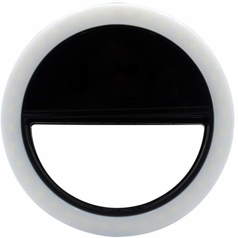 atekt MSL _ Ring Light with 3 Level of Brightness for Photography Video Calling (Smart Phones Laptop Tablet) 36 LED Flash(White, Black)