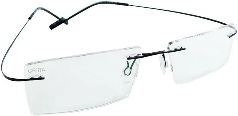 CRIBA Rimless Square Frame(50 mm)