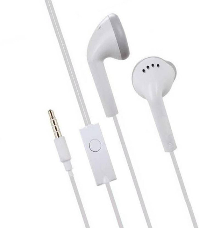 selloria 100% genuine YS for all smart mobiles latest & old galaxy Wired Headset with Mic(White, In the Ear)