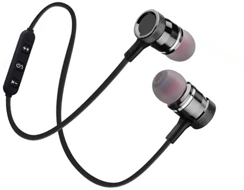 little monkey Earphone With Stereo Sound 3d Bass (BLACK ) Bluetooth Headset with Mic(Black, In the Ear)