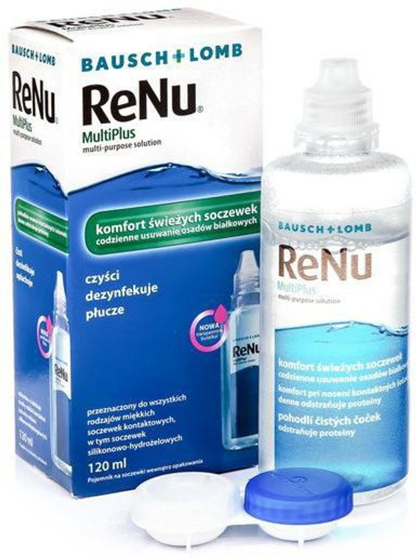 Bausch & Lomb Renu multipurpose Eye solution multi purpose solution(120 ml)
