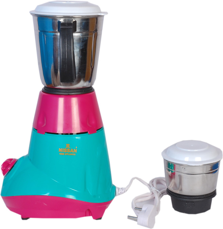 powerex 2 NISSAN 450 Mixer Grinder(Multicolor, 2 Jars)