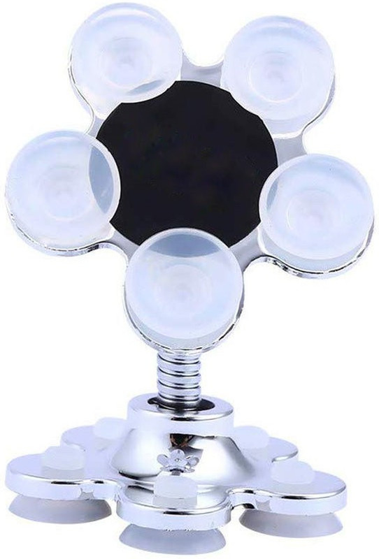 techobucks Cell Phone Holder Pocketable Flowers Suction Cup Mount Stand Mobile Holder