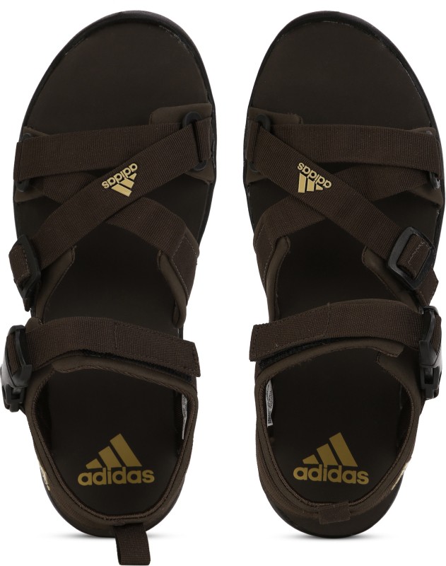 adidas brown sandals