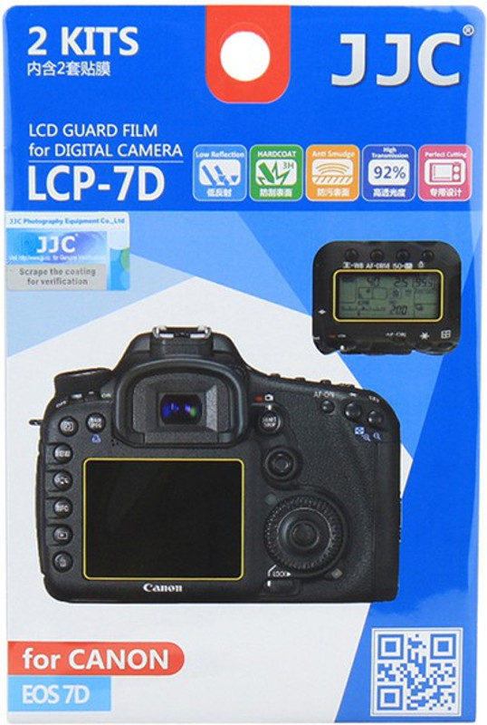 JJC Camera Lens Protector for CANON EOS 7D(Pack of 2)