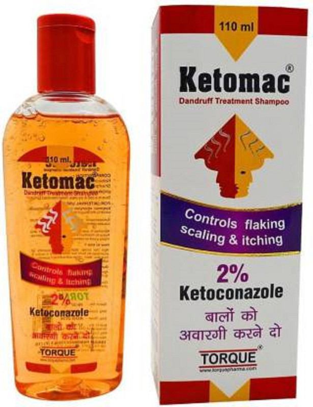 KETOMAC Shampoo (110 ml) pack of 2(110 ml)