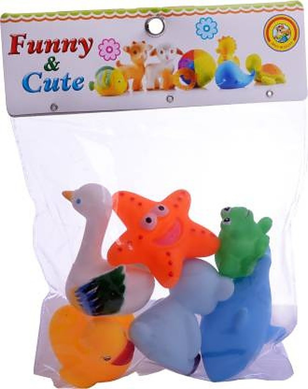 ps aakriti chuchu toy for toddlers Different Animals/ Bath Toy(Multicolor) Bath Toy(Multicolor)