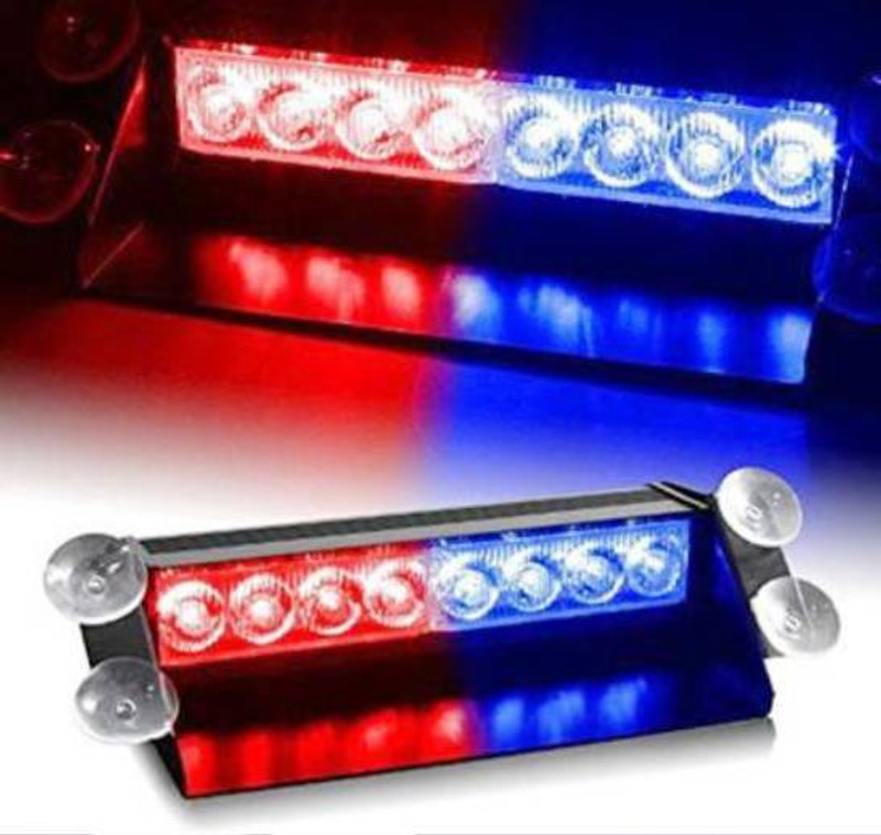 jdm accessories 011POLICE LIGHT Car Fancy Lights(Red, Blue)