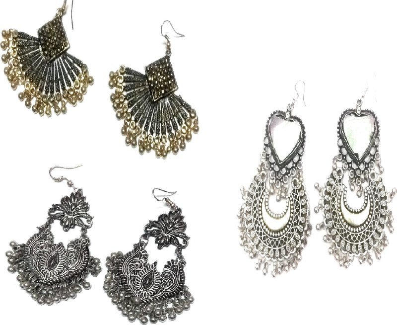 kanojia collections EAR4 Alloy Earring Set, Tunnel Earring