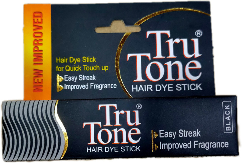 Buy tru tone BLACK HAIR DYE STICK Hair Color(black) Online at desertcartMongolia Buy tru tone BLACK HAIR DYE STICK Hair Color(black) Online at desertcartMongolia
