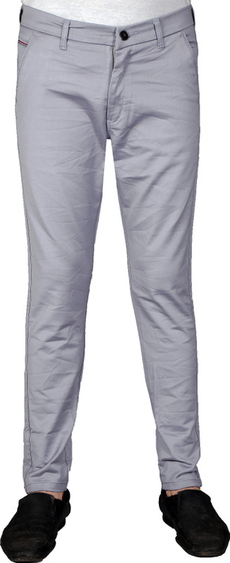 carrom king Slim Men's Grey Jeans