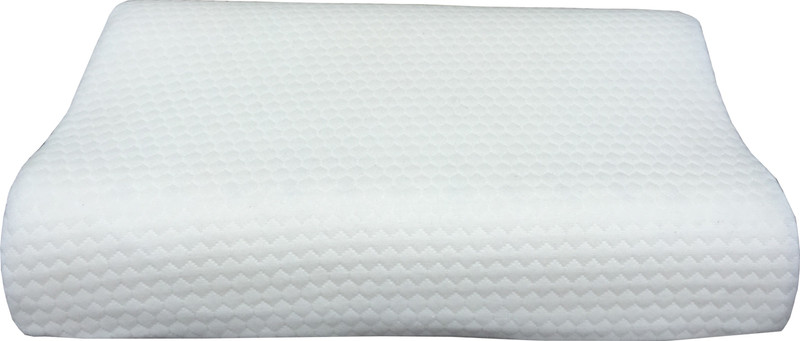 sleepjon Contour Bed/Sleeping Pillow Pack of 1(White)