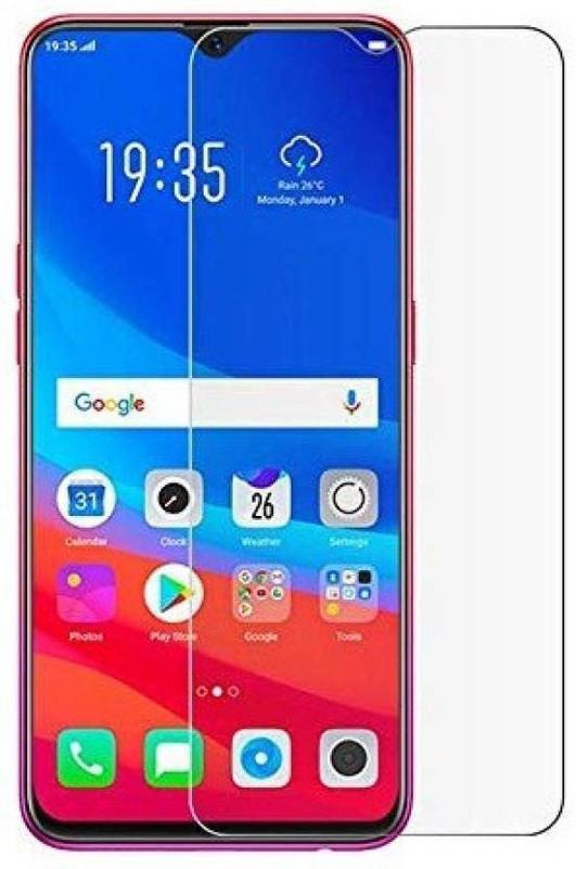 royal eshop 15 Tempered Glass Guard for Oppo F9, OPPO F9 Pro, Realme 2 Pro, Realme U1, Realme 3 Pro(Pack of 1)