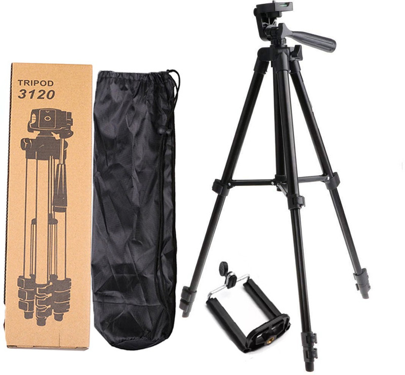 BUY SURETY Good Quality 3120 Tripod(Black, Supports Up to 1500 g)