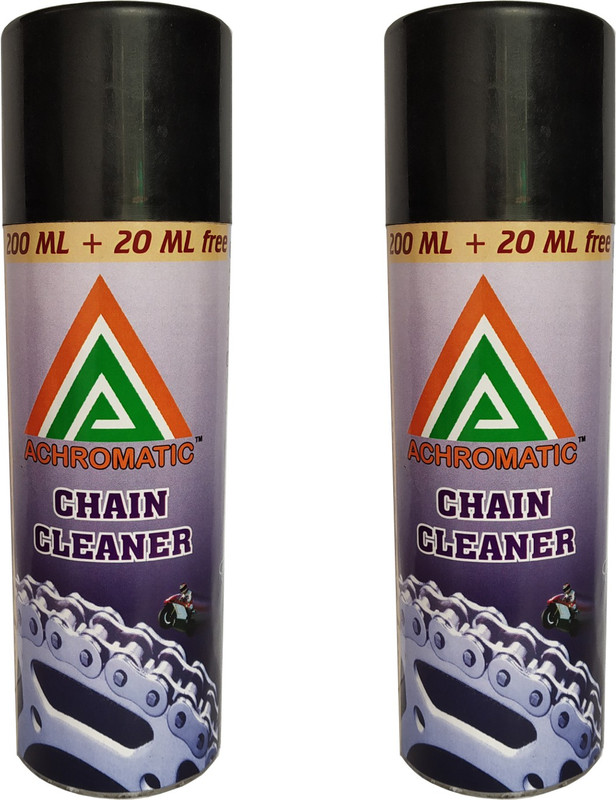 achromatic Universal Bike Chain Rust Cleaner , Chain Dust Cleaner Spray Universal Chain Rust Cleaner, Chain Dust Cleaner Spray Chain Oil(440 ml)
