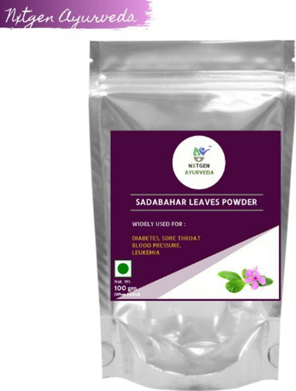 nxtgen ayurveda Sadabahar Leaves Powder Pure(100 g)