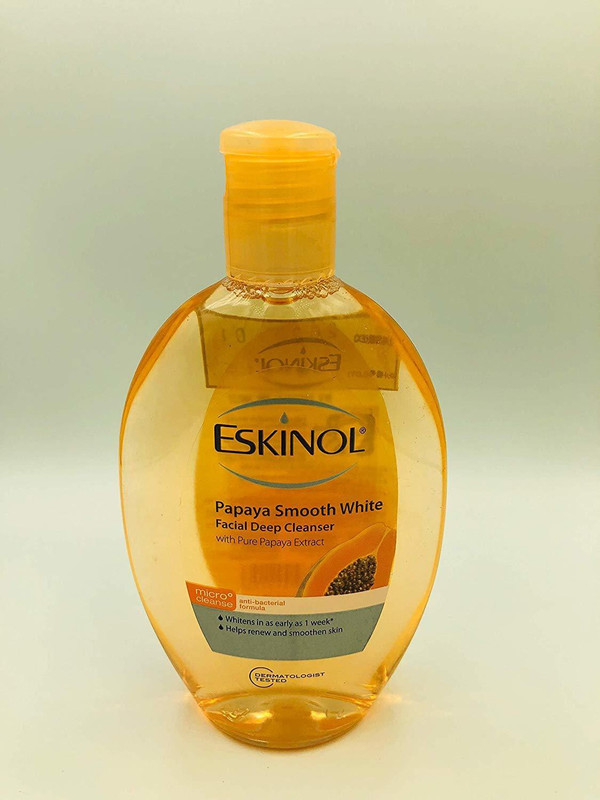 eskinol Naturals Papaya Facial Cleanser 7.6 Oz - 225 ml Bottle(225 ml)