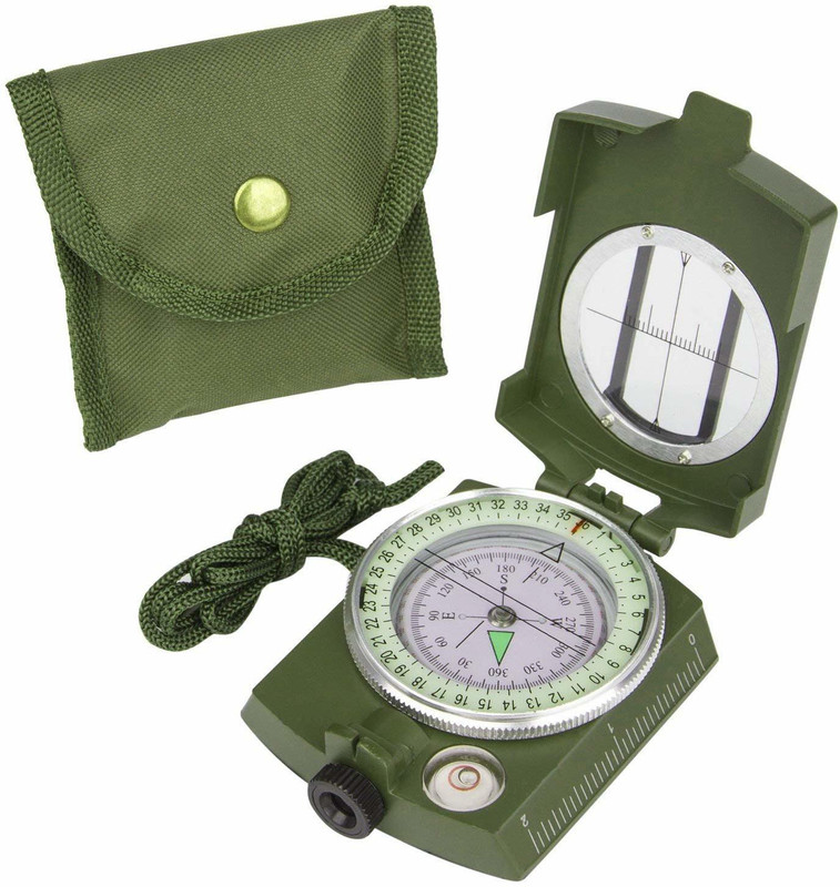 JMALL ™ Heavy Accuracy Metal Waterproof Military Directions Compass Compass(Green)
