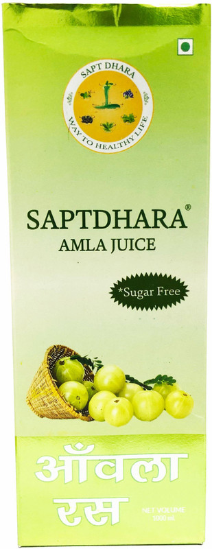 saptdhara Amla Juice (No sugar added)(1000 ml)
