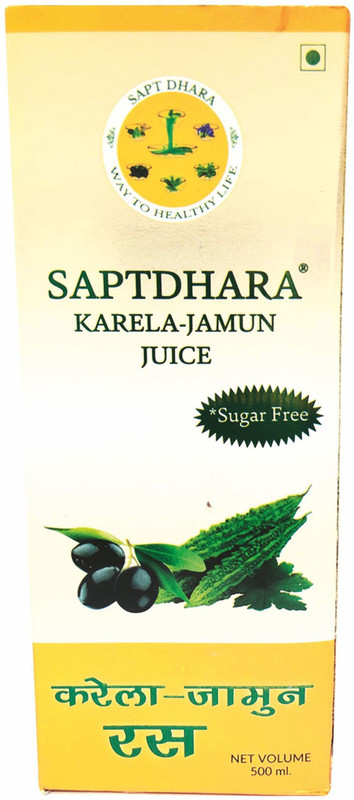 saptdhara Karela-Jamun Juice(500 ml)