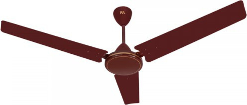 RR electric Vayoo 1200 mm Silent Operation 3 Blade Ceiling Fan(White, Pack of 3)
