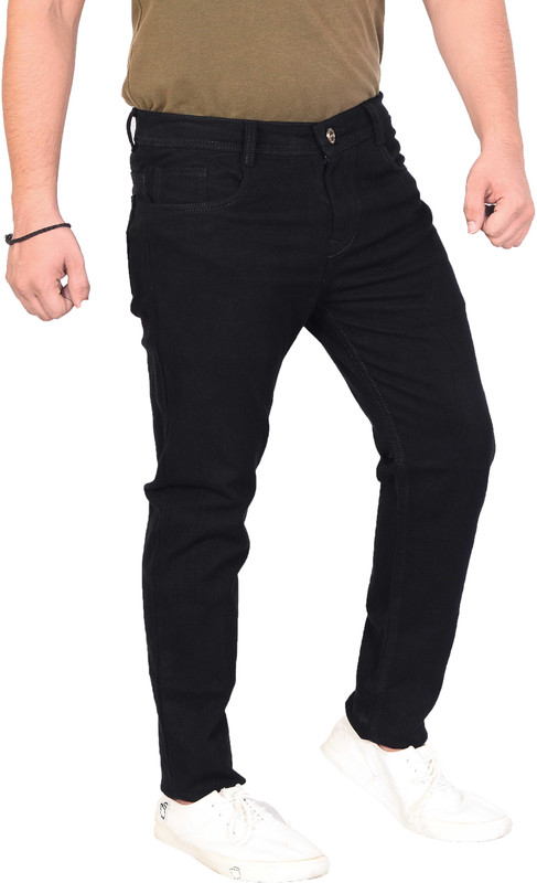 styzon Slim Men Black Jeans