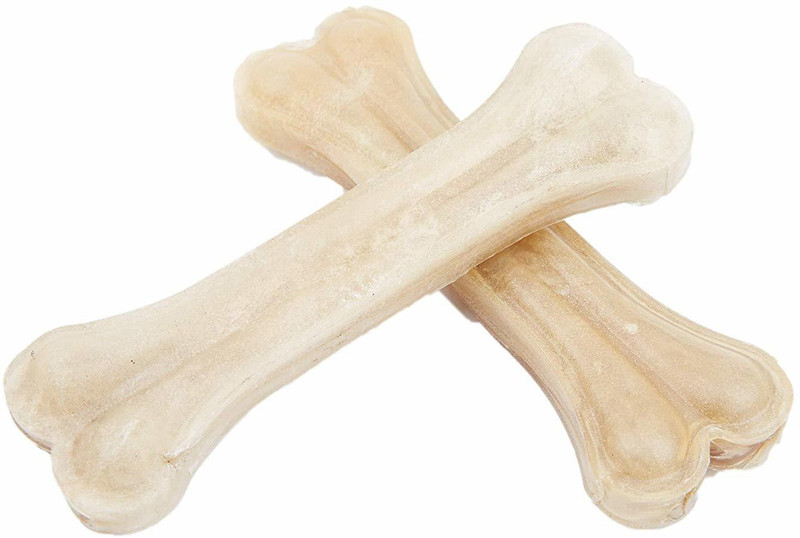 snehul traders Pet Dog Bone, 2 Pieces (10-inch) with Chicken Bone Chicken Dog Chew(800 g, Pack of 2)
