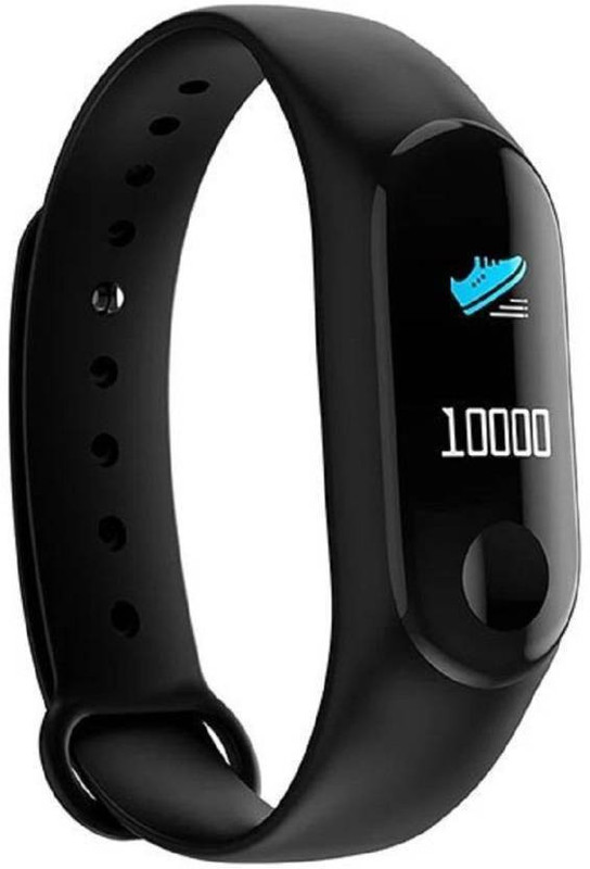 purva enterprise M3 MY DEVICE MY LIFE Health Smart Band(Black Strap, Size : free)