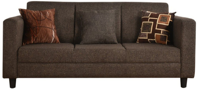 kalan Fabric 3 Seater  Sofa(Finish Color - green)