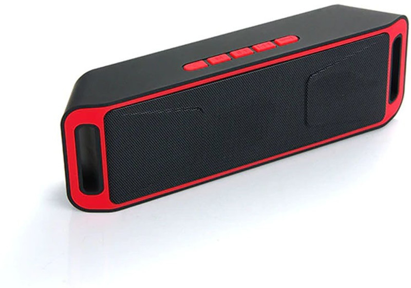 uptakers Speakers Wireless Stereo 5 W Bluetooth Laptop/Desktop Speaker(Red, Black, 4.1 Channel)