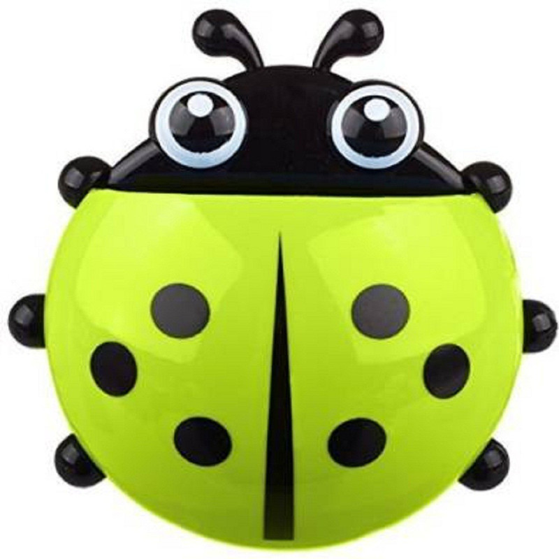shop for living Insect Brush Holder001 Plastic Toothbrush Holder(Green, Wall Mount)