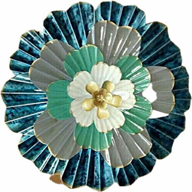 Kk Metal Flower Wall Decor Multicolor Buy Online In Aruba Kk