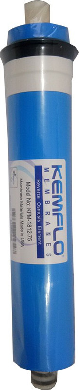 Kemflo membrane 75 GPD high TDS working FOR RO water Filter Solid Filter Cartridge(5, Pack of 1) Kemflo membrane 75 GPD high TDS working FOR RO water Filter Solid Filter Cartridge(5, Pack of 1)